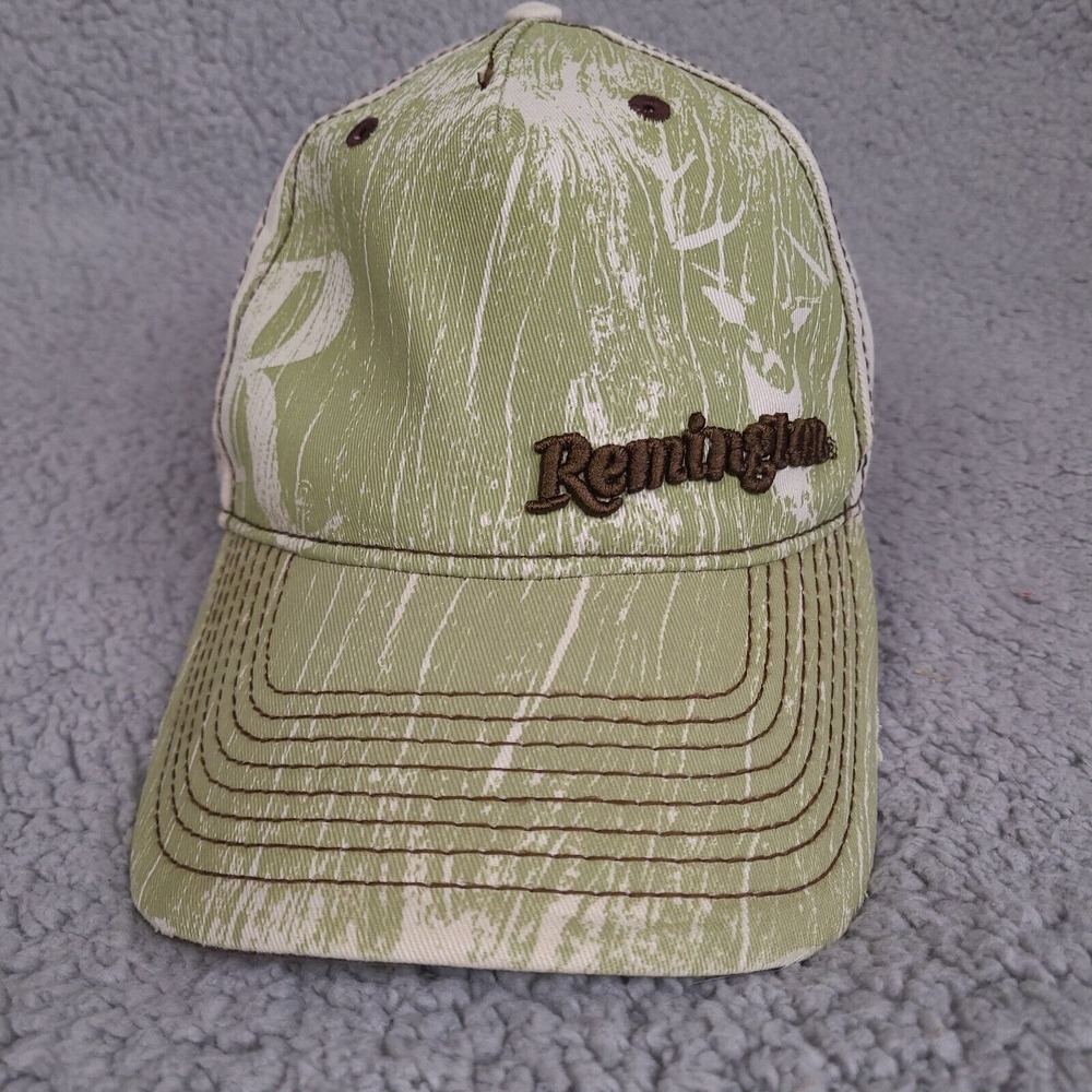 Remington Hat Cap Mens Deer‎ Strap Back Outdoors Hunting Fishing